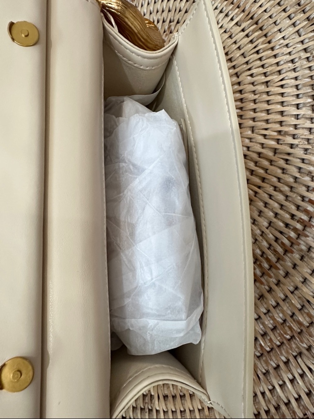 JW PEI - Holly Mini Clutch with Gold Leaf Accent - Picture 10 of 12